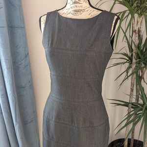 Grey Calvin Klein work dress